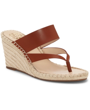 Vince Camuto Women's Lavanda Thong Wedge Sandals Women's Shoes
