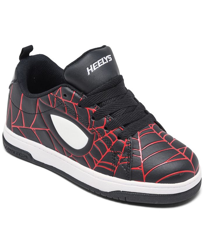 Heelys Boys Split Spider-Man Wheeled Casual Athletic Skate Sneakers ...