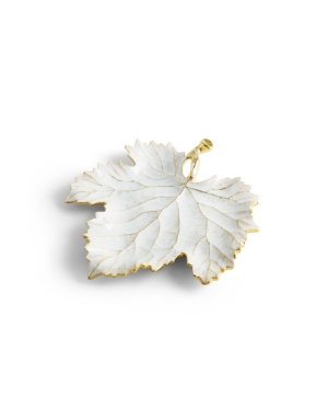 Michael Aram Winter Leaves Grape Leaf Dish