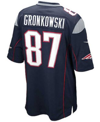 gronkowski on field jersey