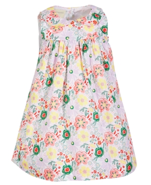 First Impressions Baby Girls Floral-Print Cotton Dress Set Created for Macy's