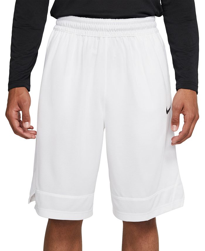 Nike Men's Dri-FIT Icon Basketball Shorts with Side Pockets (Cool  Grey/Black, Small)