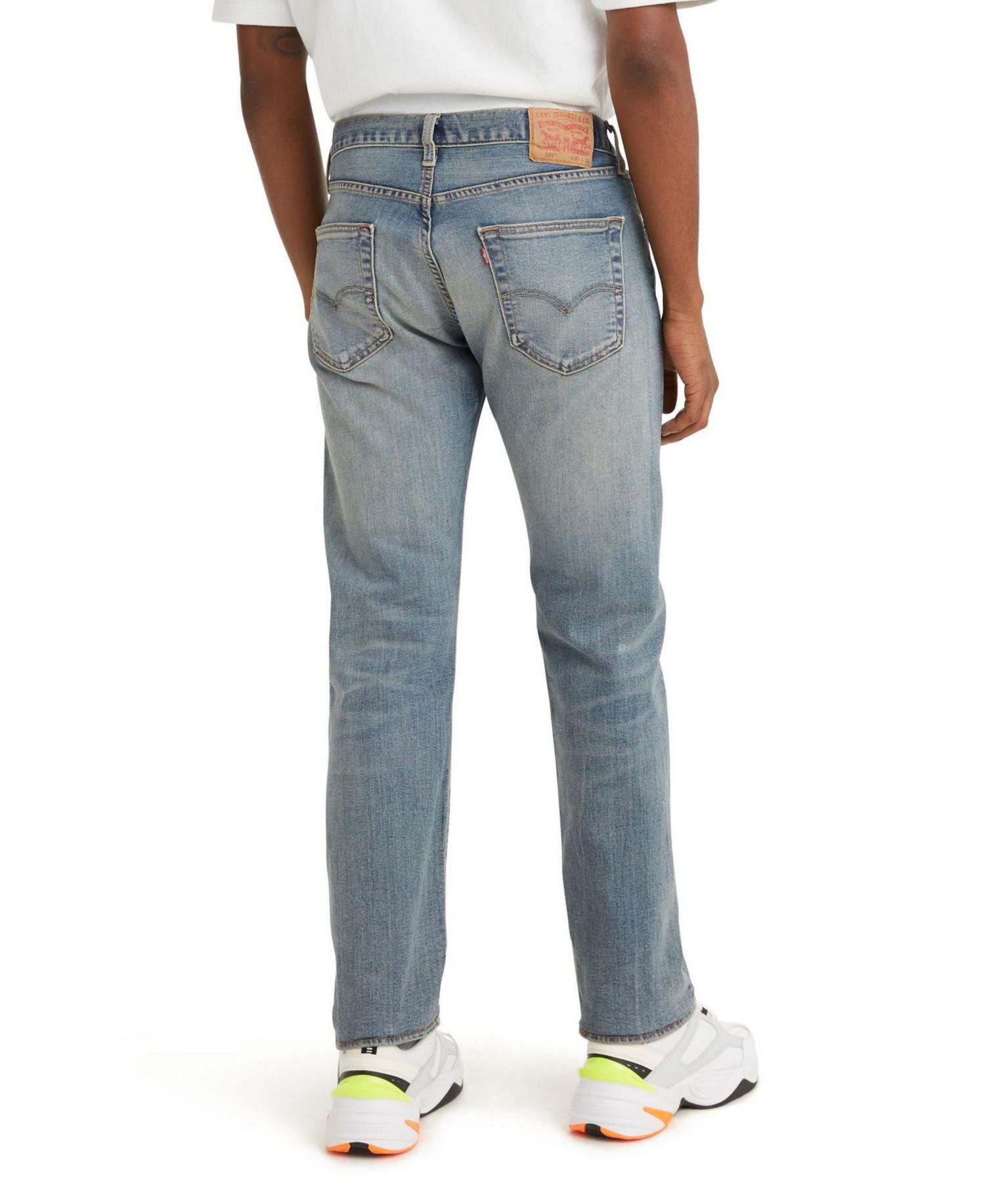 Men's 501® Original Fit Button Fly Stretch Jeans