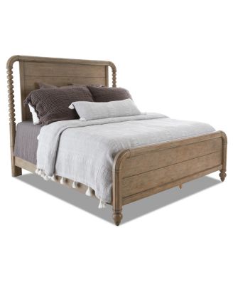 Trisha Yearwood Home - Nashville Grey Queen Bed (Spindl post)