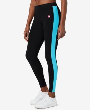 Fila Women's Riviera Striped Full Length Leggings