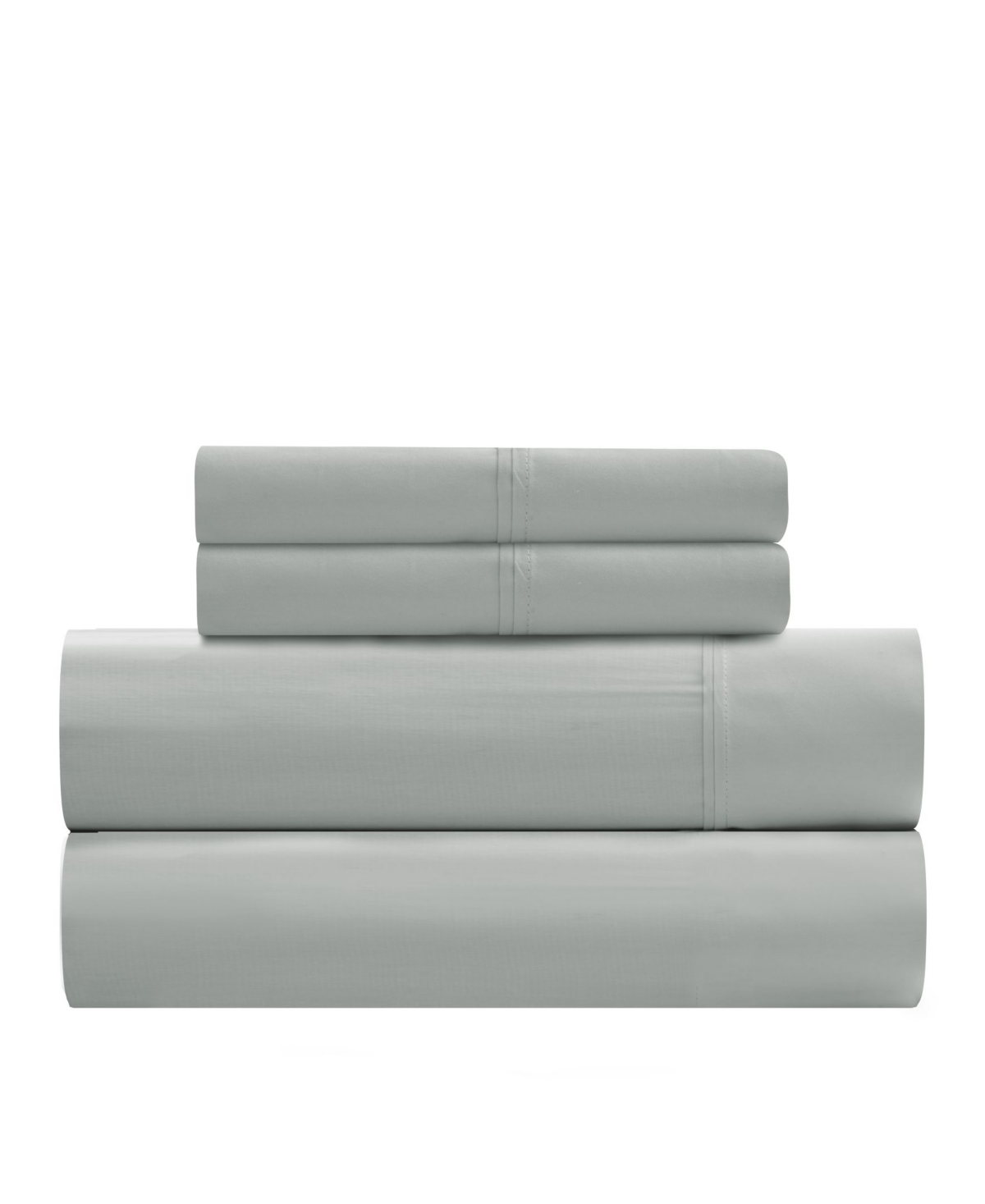 Nile Harvest Egyptian Cotton 4 Piece Queen Sheet Set, 360 Thread Count - Dark Gray