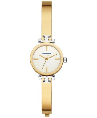 Tory Burch - Women's Slim Analog Gold-Tone Stainless Steel Bracelet Watch 22mm