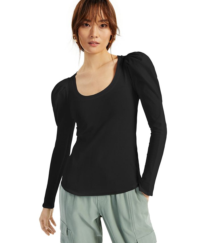 Macy's inc best sale long sleeve tops