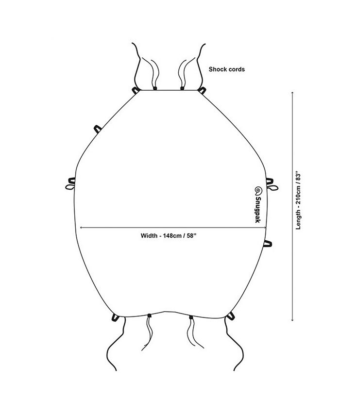 Snugpak Hammock Under Blanket with Travel soft Filling Macy's