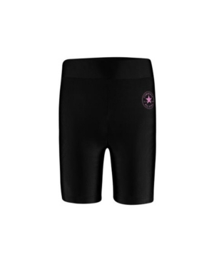 Converse Big Girls Logo Taped Biker Shorts