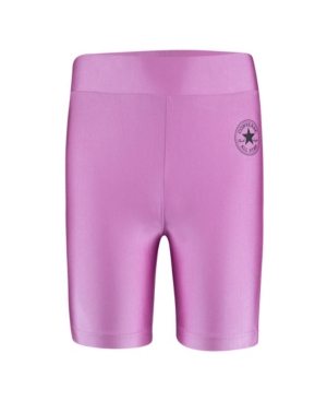 Converse Big Girls Logo Taped Biker Shorts