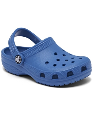 Crocs Little Kids Classic Clogs From Finish Line In Blue