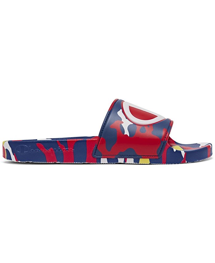 Champion Men's IPO Camo Slide Sandals from Finish Line - Macy's