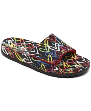 Skechers Bobs x James Goldcrown Women's Popup 2 Slide Sandals from Finish Line