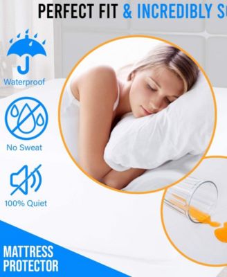 Fitted Water-resistant Anti-allergenic Mattress Protector