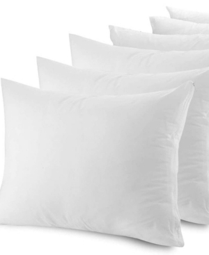 Mastertex The Grand Zippered Poly / Cotton Pillow Protectors 6 Pack In White
