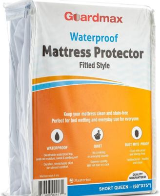 RV Camper Fitted Waterproof Mattress Protector, 60" X 75"