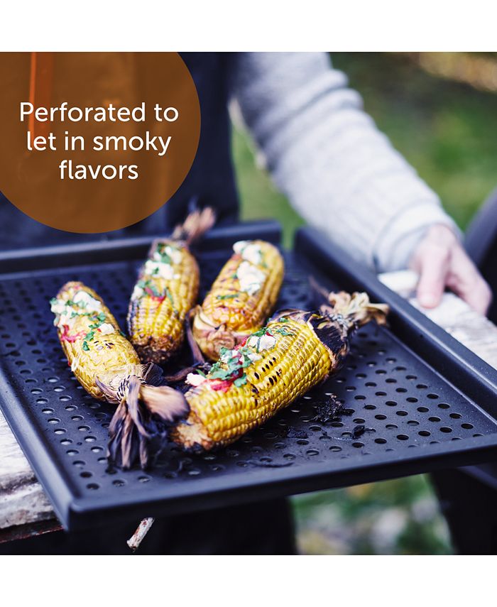 BK Black Steel 12" BBQ Grill Tray Macy's