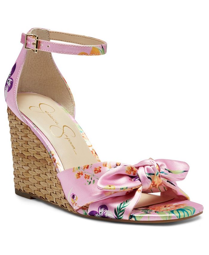 Jessica Simpson Women's Delirah Espadrille Wedge Sandals - Macy's