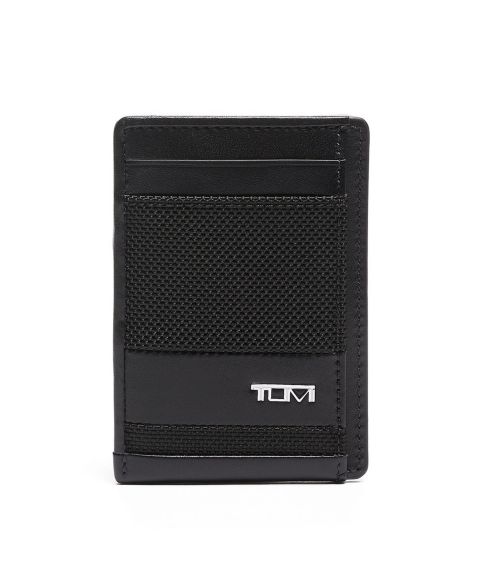 TUMI Men's Alpha SLG Money Clip Card Case