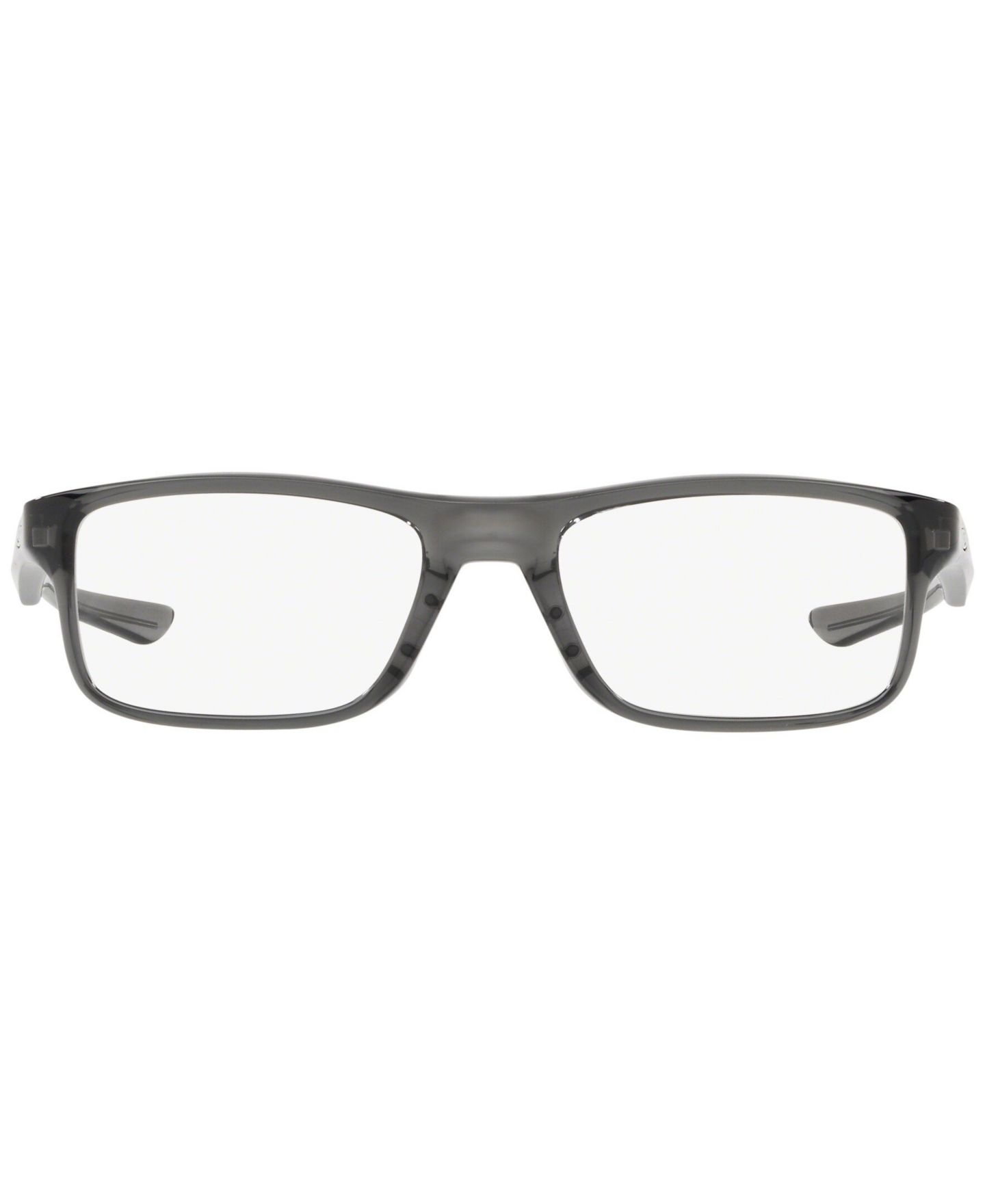 Очки Oakley Unisex Rectangle Plastic OX8081 Plank 2.0 Eyeglasses, цвет: Серый — фото 2