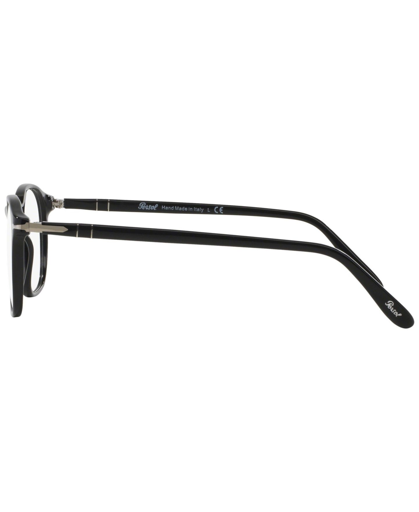 Мужские очки Persol Man Square Plastic PO3007V Eyeglasses, цвет: Чёрный — фото 3