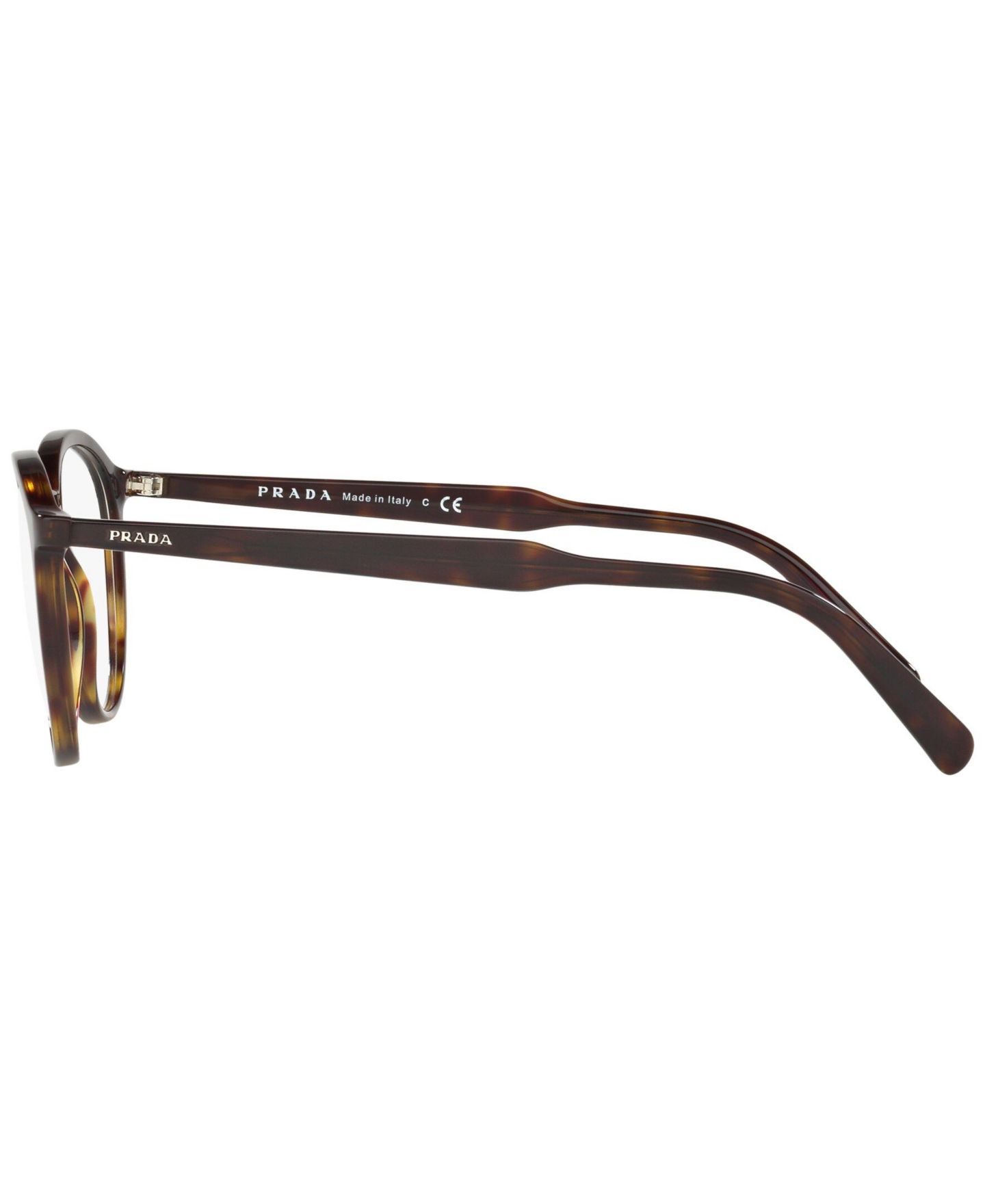 Мужские очки PRADA PR 13TV Phantos Eyeglasses, цвет: Гавана — фото 3