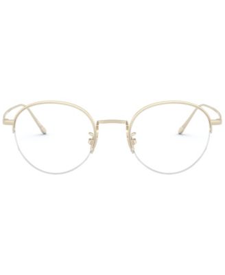 AR5098T Men's Round Eyeglasses