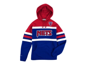 Mitchell & Ness New Jersey Nets Men's Head Coach Hoodie