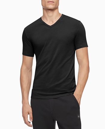 Calvin Klein Men's 3-Pack Cotton Stretch V-Neck T-Shirts - Macy's