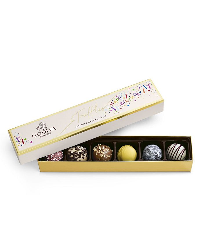 Godiva Happy Birthday Truffles, 6 Piece Macy's