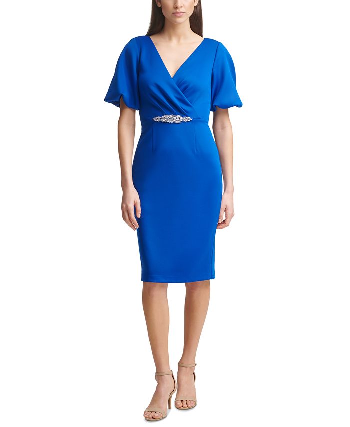 Jessica Howard Embellished Sheath Dress - Macy's