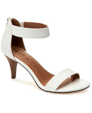 Style & Co PAYCEE TWO-PIECE DRESS SANDALS, CREATED FOR MACY'S WOMEN'S SHOES