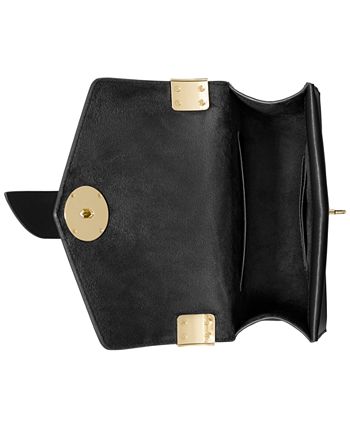 NWOT / Michael Kors Greenwich Small Saffiano Leather Crossbody Bag Black