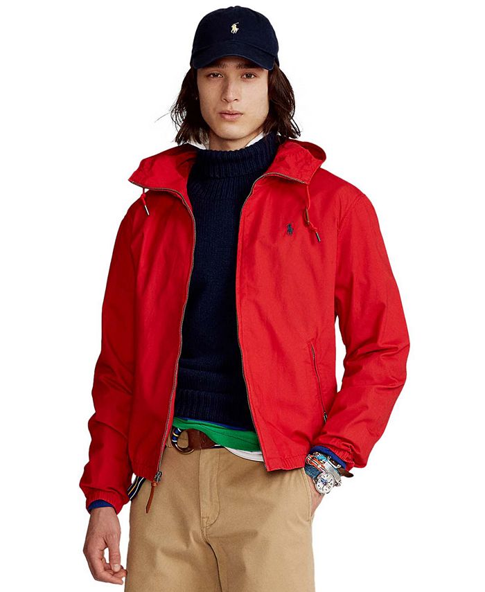 Polo Ralph Lauren Men's Canvas Hooded Jacket & Reviews - Hoodies &  Sweatshirts - Men - Macy's