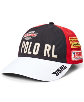 polo long bill hat