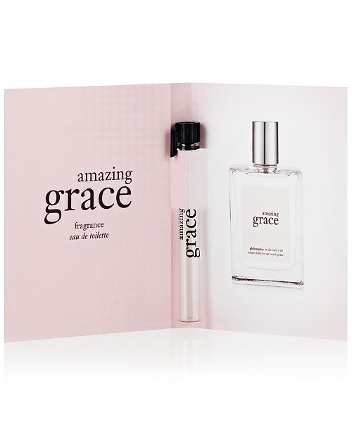 Philosophy Receive A Free Amazing Grace Eau De Toilette Sample With Any Women S Fragrance Purchase Reviews Gifts With Purchase Beauty Macy S