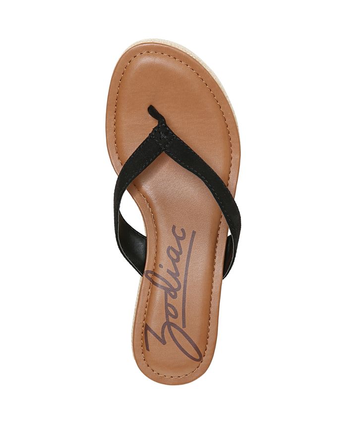 Zodiac Women's Rio Thong Platform Wedge Sandals & Reviews Sandals