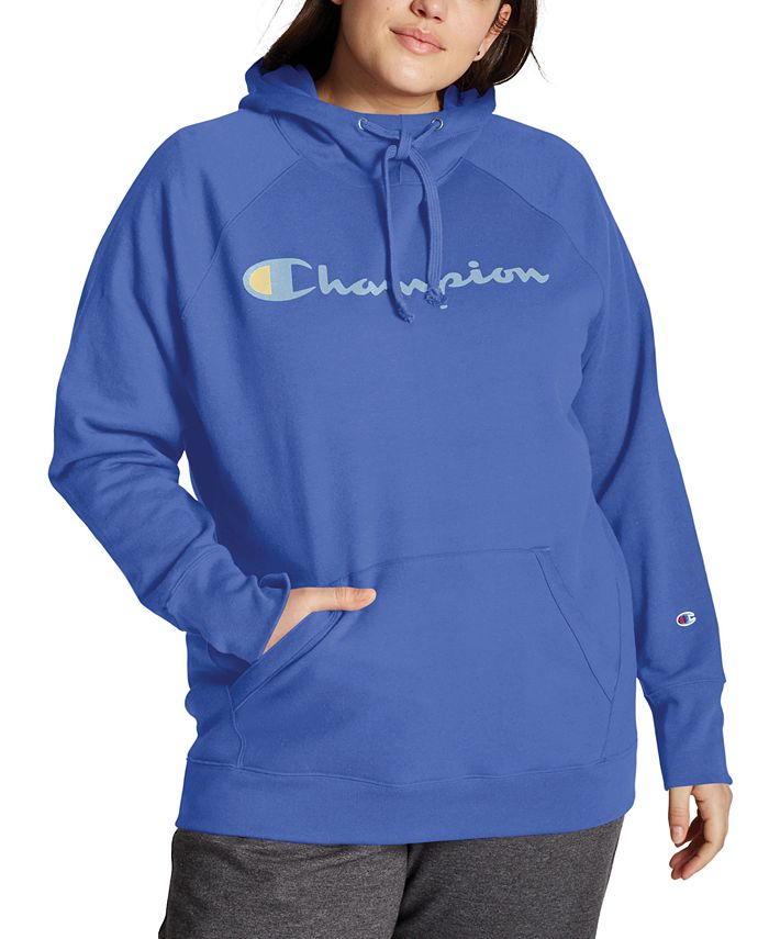 Plus size champion hoodie top