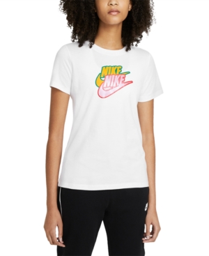 Nike WOMEN'S SPORTSWEAR COTTON LOGO T-SHIRT