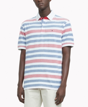 Tommy Hilfiger Men's Classic-Fit Frederick Stripe Polo