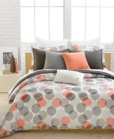 Lacoste Odaiba 3-pc Bedding Collection, 100% Cotton