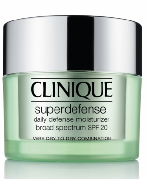 UPC 020714548728 product image for Clinique Superdefense Daily Defense Moisturizer Broad Spectrum Spf 20 Skin Types | upcitemdb.com