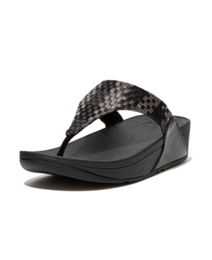 Women's Lulu Silky Weave Toe-Post Sandals Women's Shoes