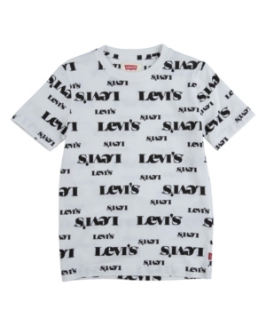 Levi's Big Boys Repeat Logo Printed T-shirt