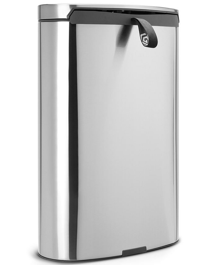 Brabantia FlatBack+ Silent Step 10.6Gallon Trash Can Macy's