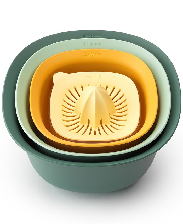 Brabantia - Mixing Bowl Set with Colander & Juicer
