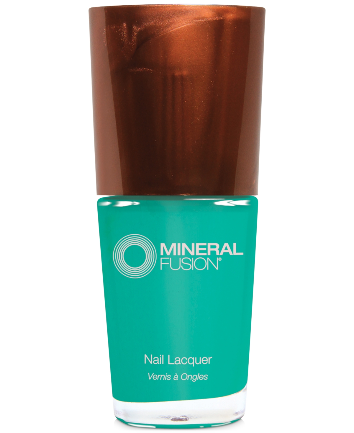 Mineral Fusion Nail Lacquer In Lagoon (teal Blue,cream Finish)