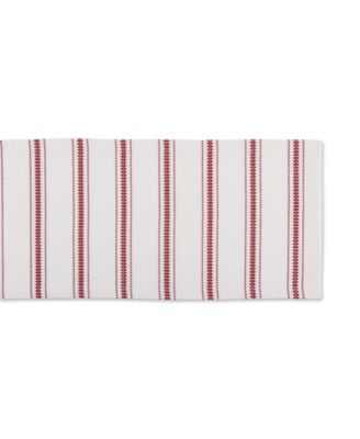 Zig Dobby Stripe Table Runner