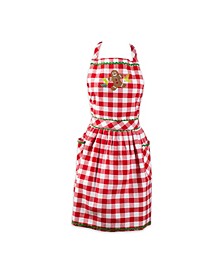 Holiday Kitchen Apron, Warm Gingerbread